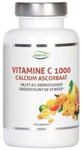 Vitamine C1000 mg calcium ascorbaat