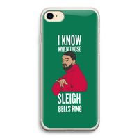 Sleigh Bells Ring: iPhone 7 Transparant Hoesje