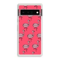 Flamingo: Google Pixel 6 Pro Transparant Hoesje