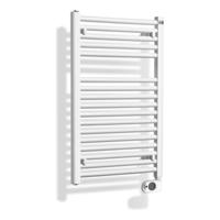 Wiesbaden Elara EL elektrische handdoek radiator 77x60 cm 400 watt wit - thumbnail