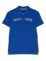 Tommy Hilfiger Junior polo à logo brodé - Bleu - thumbnail