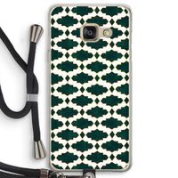 Moroccan tiles: Samsung Galaxy A3 (2016) Transparant Hoesje met koord