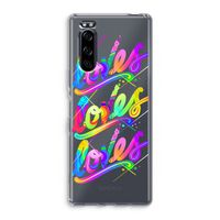 Loves: Sony Xperia 5 Transparant Hoesje