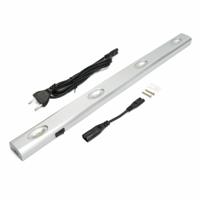 LED Onderbouwlamp 55 cm - Complete set incl. voeding - Koppelbaar - Zilver