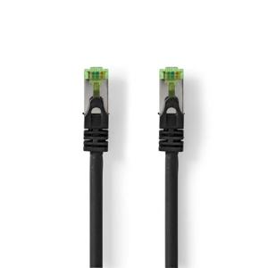 CAT7-Kabel | PiMF | RJ45 Male | RJ45 Male | 10.0 m | Rond | LSZH | Zwart | Polybag