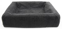 Bia bed fleece hoes hondenmand grijs bia-6 100x80x15 cm - thumbnail