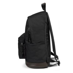 Eastpak Wyoming rugzak Zwart, Bruin Leer, Polyamide