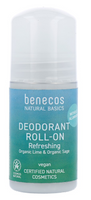 Benecos Organic Lime & Sage Deodorant Roller - thumbnail