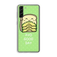 Avo Good Day: Samsung Galaxy S21 Plus Transparant Hoesje