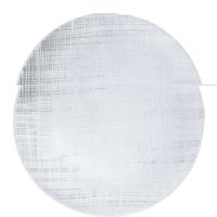 Onderbord Bidasoa Ikonic Transparant Glas Ø 28 cm (6 Stuks) (Pack 6x)