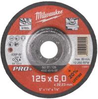 Milwaukee PRO+ Metaalafbraamschijf SG 27 / 125x6x22mm - 4932451502