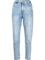 BOSS jean court à taille haute - Bleu BOSS jean court à taille haute - Bleu
