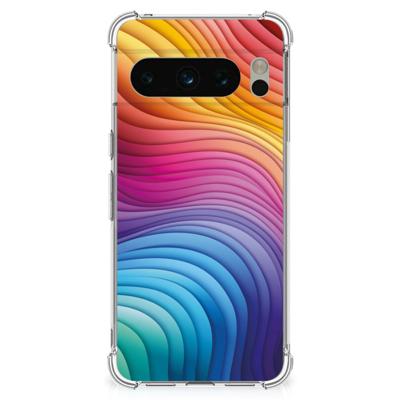 Shockproof Case voor Google Pixel 8 Pro Regenboog Shockproof Case voor Google Pixel 8 Pro Regenboog