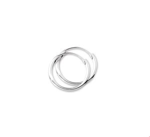 TFT Creolen Ronde Buis Zilver Glanzend 1.8 mm x 16 mm
