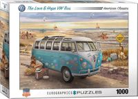 The Love & Hope VW Bus - Greg Giordano Puzzel 1000 Stukjes