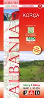 Wandelkaart - Fietskaart 7 Korça | Huber Verlag