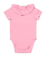 HEMA Baby meegroeiromper roze (roze)