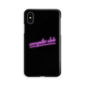 Vice Black: iPhone Xs Volledig Geprint Hoesje