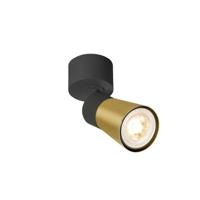 SLV OpbouwspotPuri 2.0 Cone zwart-goud enkel - 1008289