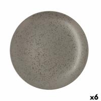 Dinerbord Ariane Oxide Grijs Keramisch Ø 31 cm (6 Stuks)