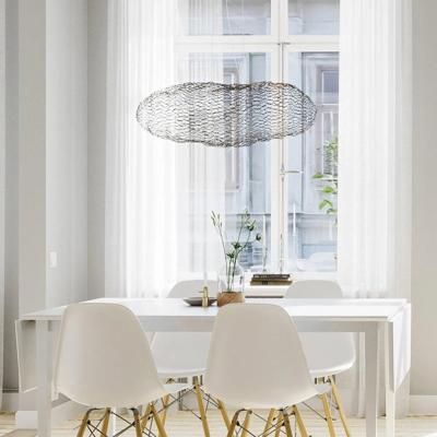 Hanglamp wolk zwart modern &apos;Hayden&apos; led lamp led modern 76 cm