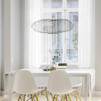Hanglamp wolk zwart modern &apos;Hayden&apos; led lamp led modern 76 cm