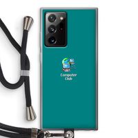 Win98: Samsung Galaxy Note 20 Ultra / Note 20 Ultra 5G Transparant Hoesje met koord