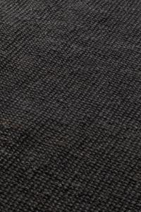 Hanse Home - Bouclé Jute Rug Jaipur Dark Black - 80x200 cm