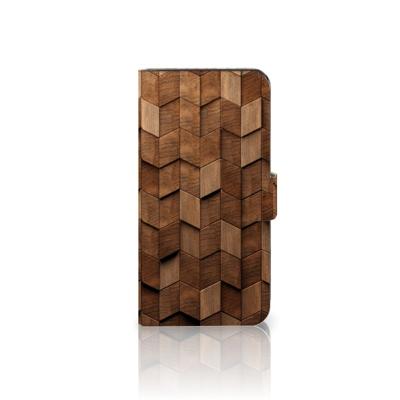 Book Style Case voor Google Pixel 8A Wooden Cubes