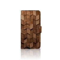 Book Style Case voor Google Pixel 8A Wooden Cubes