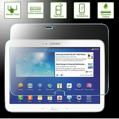 Samsung Galaxy Tab 3 10.1 inch Gehard glazen schermprotector 0.4mm 9H+ ultra 2.5D hardheid