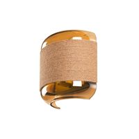 SLV Slaapkamer wandlamp Pantilo Rope goud 1007595 - thumbnail