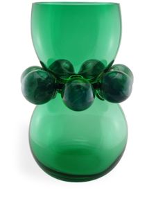 Vanessa Mitrani vase Tiffany en verre (300 mm) - Vert