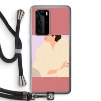 Cosy: Huawei P40 Pro Transparant Hoesje met koord