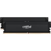 CRUCIAL DDR5 PRO RAM-geheugen - Overclocking Edition - 64GB Kit (2 x 32GB) - 6000 MT/s - CL40 - UDIMM - Zwart