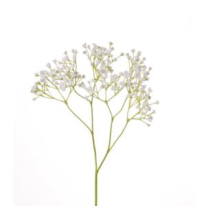 Kunstbloemen Gipskruid/Gypsophila takken wit 58 cm