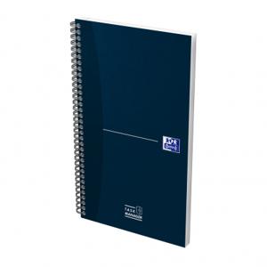 Oxford Office Essentials taskmanager, 230 pagina's, ft 14,1 x 24,6 cm, blauw