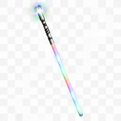 Lichtzwaard - LED - met bol - 70 cm - kunststof - zwaard met licht