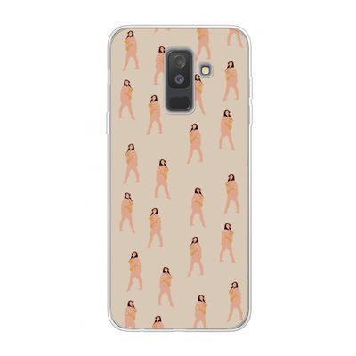 You're so golden: Samsung Galaxy A6 Plus (2018) Transparant Hoesje