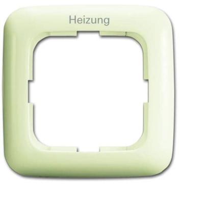 Busch-Jaeger 2CKA001725A0662 Frame, Verwarmingsnoodschakelaar Frame 1-voudig Duro 2000 SI Crème-wit, Parel-wit 1 stuk(s)