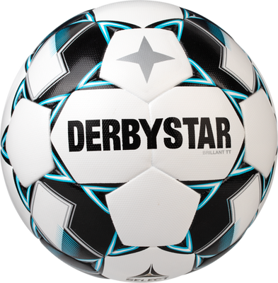 Derbystar Voetbal Brillant TT DB wit blauw zwart 1147