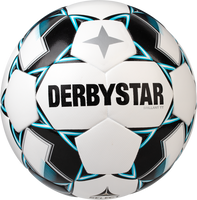Derbystar Voetbal Brillant TT DB wit blauw zwart 1147 - thumbnail