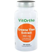 Groene Thee Extract 400 mg 100 vegicaps - thumbnail