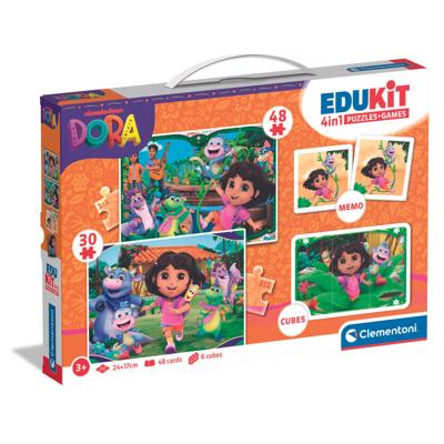 Clementoni Edukit Dora 4-in-1 leerset