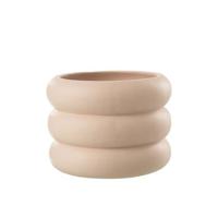 J-Line bloempot Ring - cement - beige - large - Ø 23.00 cm - thumbnail