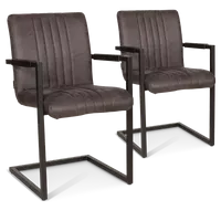 Armstoel Avery - Antraciet - thumbnail