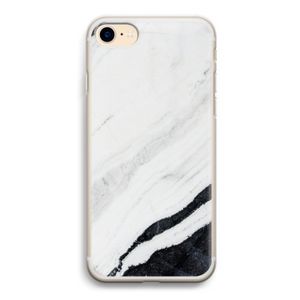 Elegante marmer: iPhone 7 Transparant Hoesje