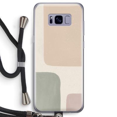 Geo #7: Samsung Galaxy S8 Transparant Hoesje met koord