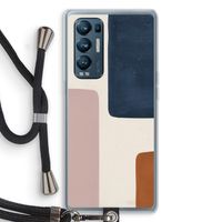 Geo #5: Oppo Find X3 Neo Transparant Hoesje met koord