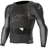 ALPINESTARS Protectorjas Sequence Lange mouwen, Protectievest of harnas voor op de motor, Zwart